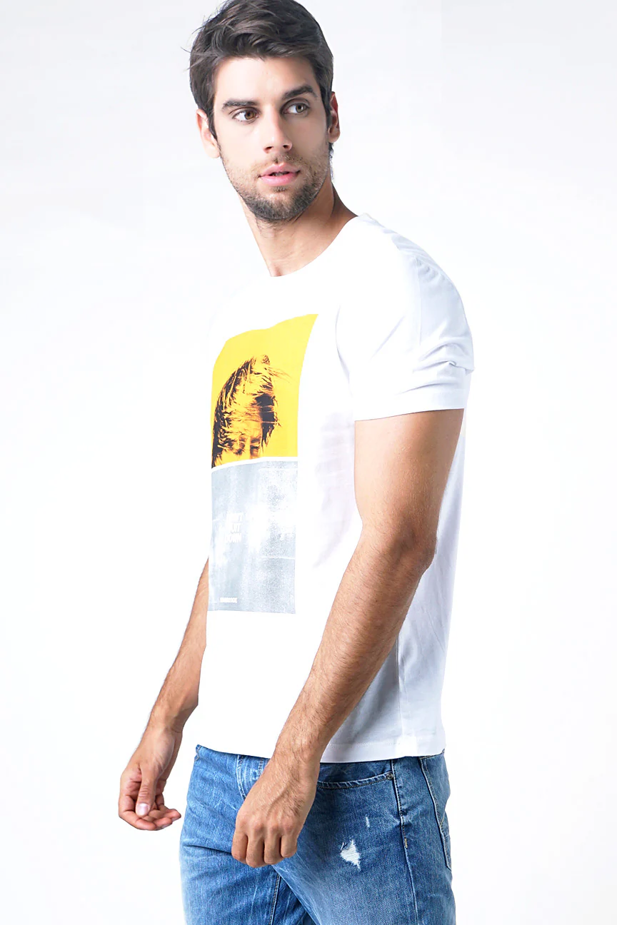T-Shirt Lengan Pendek Nouvelo Offwhite - Image 2