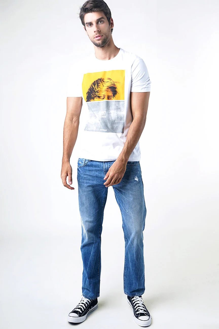 T-Shirt Lengan Pendek Nouvelo Offwhite - Image 4