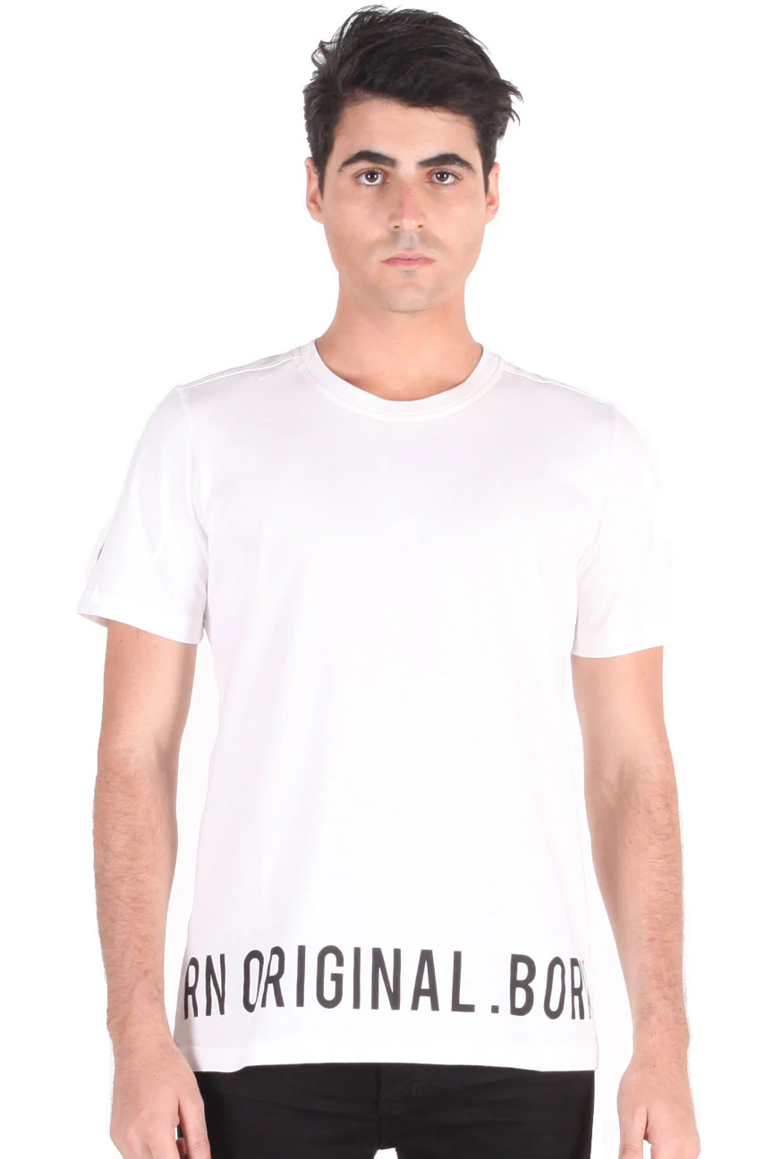 T-Shirt Lengan Pendek Original Sin Offwhite Loose - Image 2