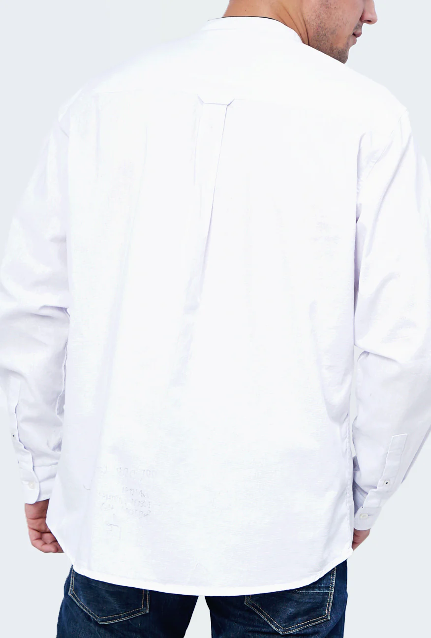 Kemeja Koko Oslo Offwhite - Image 5