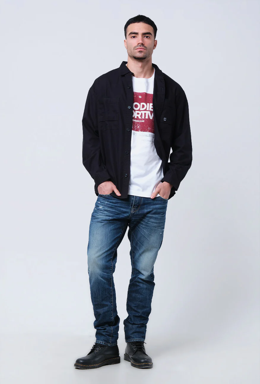 Jaket Lengan Panjang Regular Clayton Black - Image 5