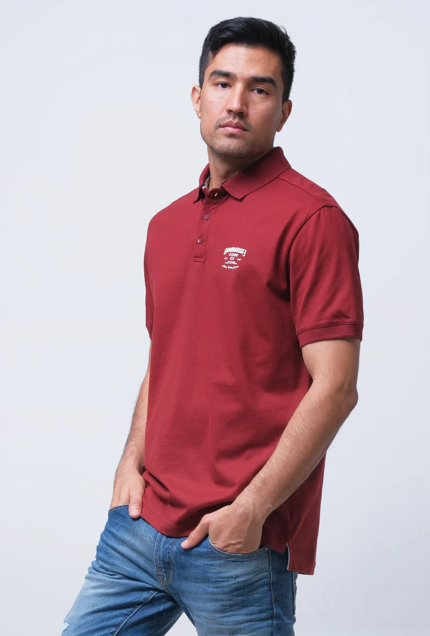 Polo Shirt Groner Maroon