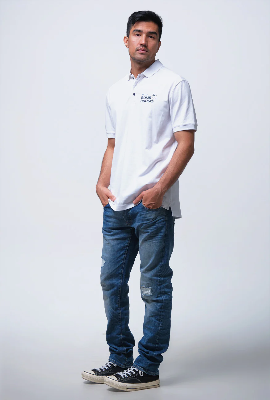 Polo Shirt Herrent Offwhite - Image 3