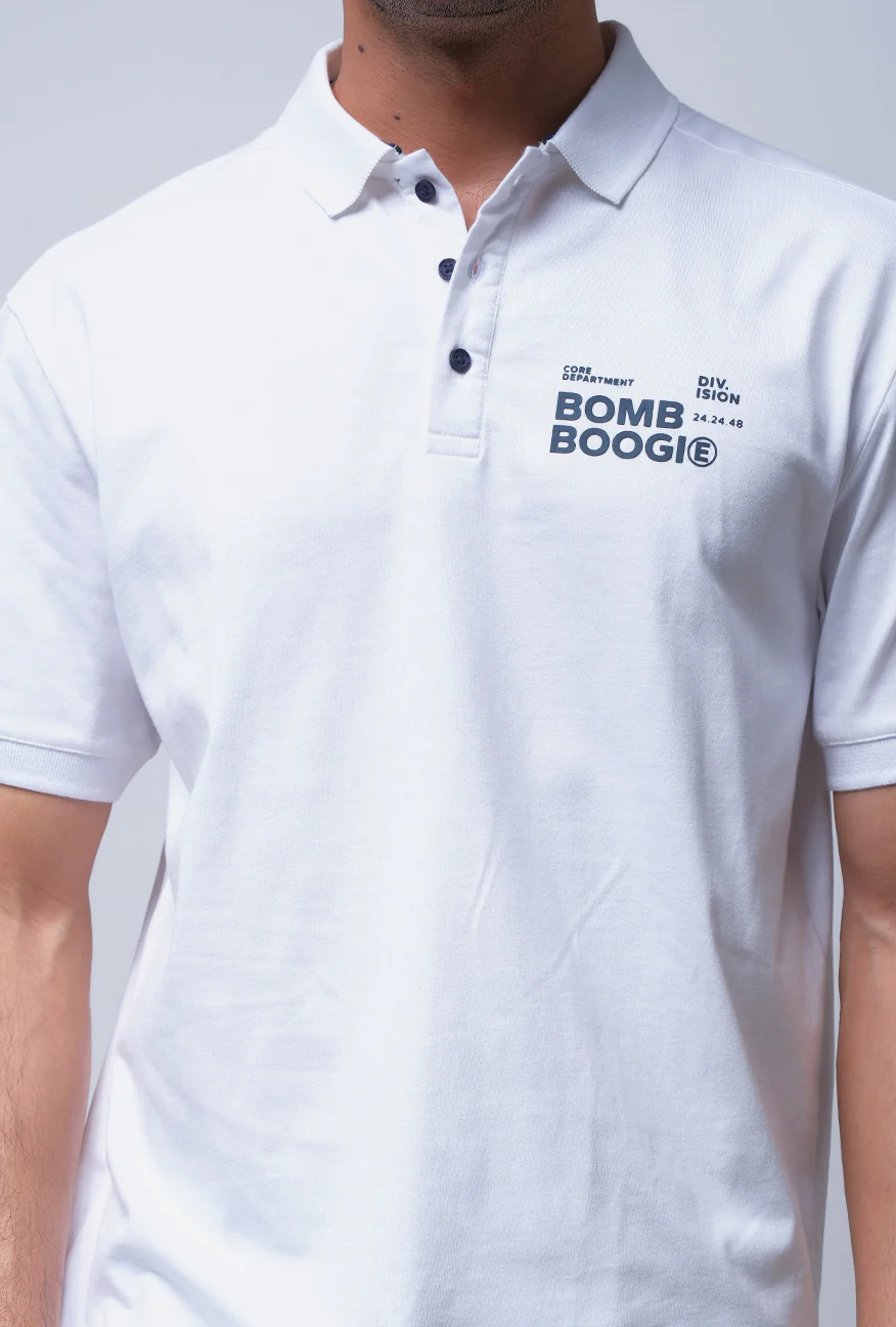 Polo Shirt Herrent Offwhite - Image 5