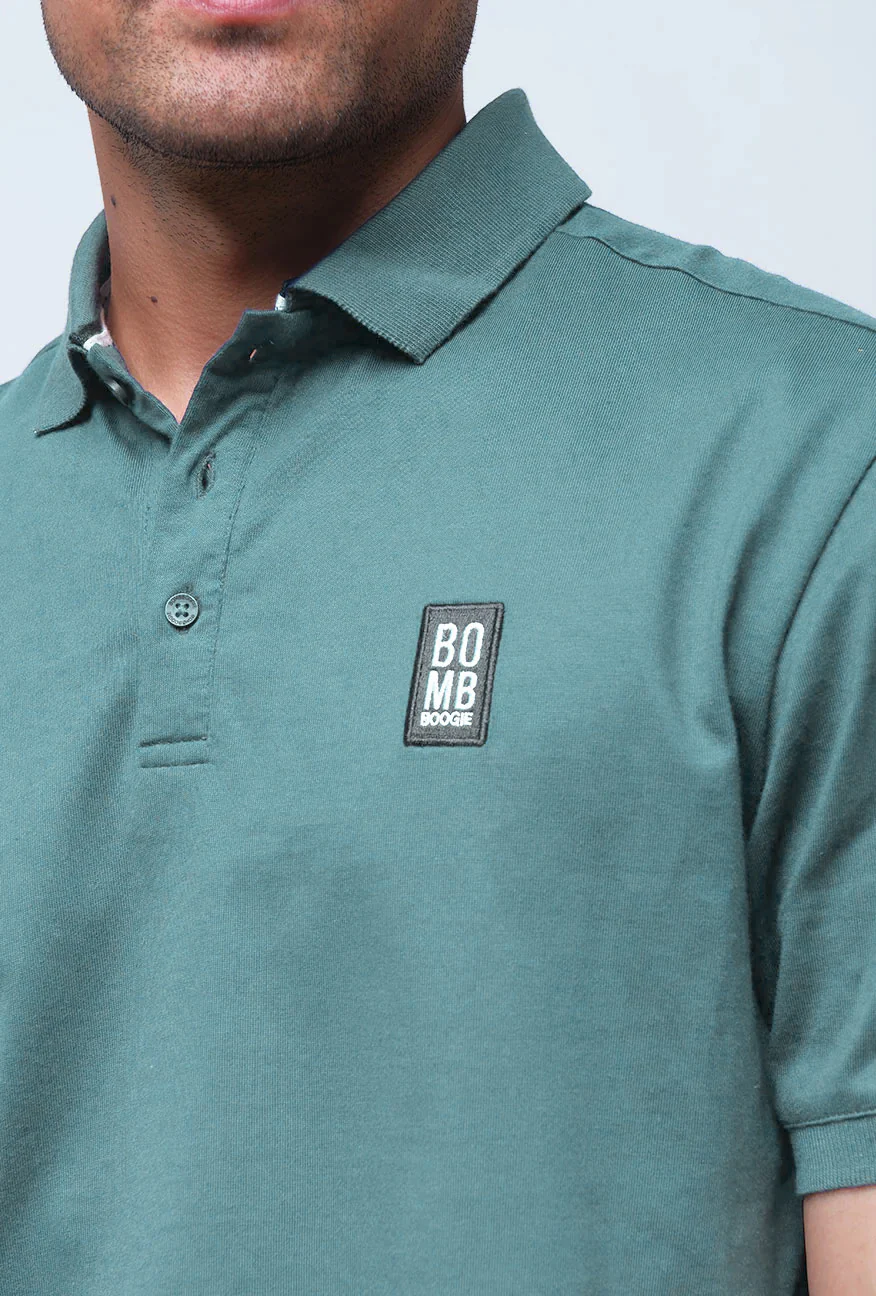 Polo Shirt Riskgoner Oily Blue Tosca - Image 5