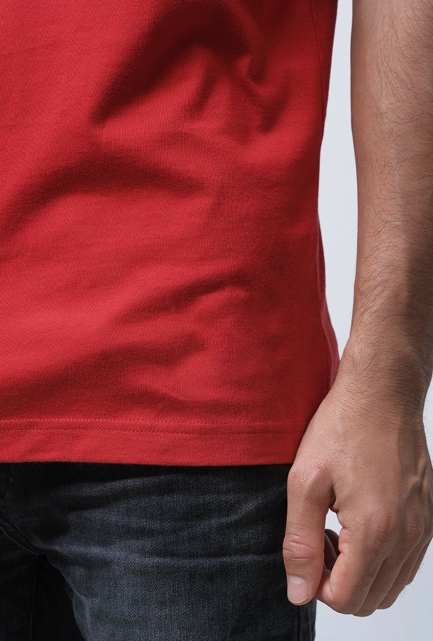 Polo Shirt Riskgoner Red - Image 5