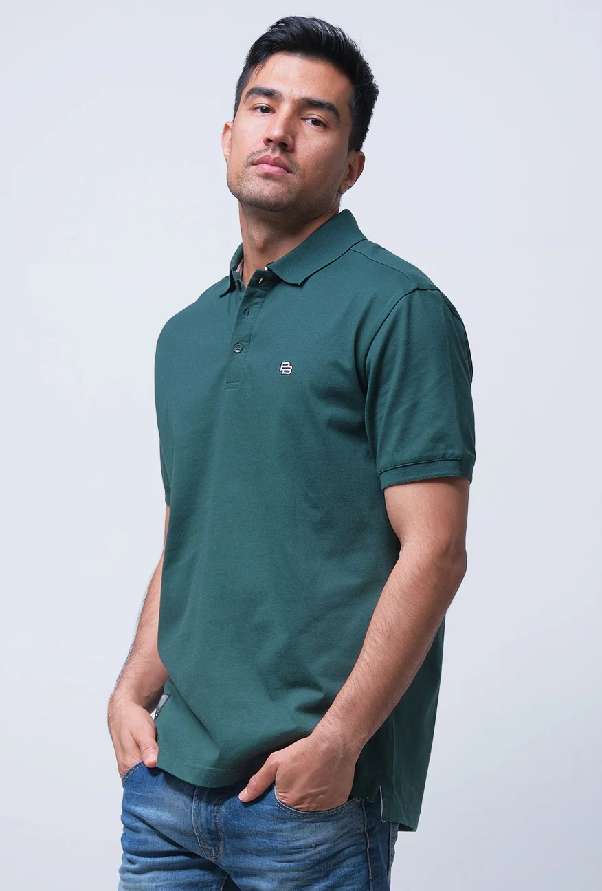 Polo Shirt Starior Dark Green - Image 2