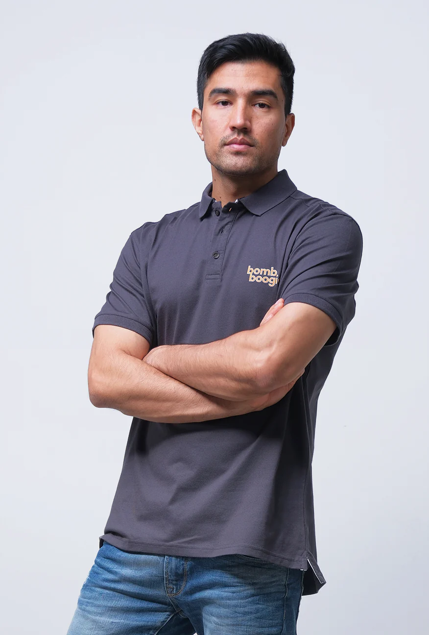 Polo Shirt Vrimal Dark Grey