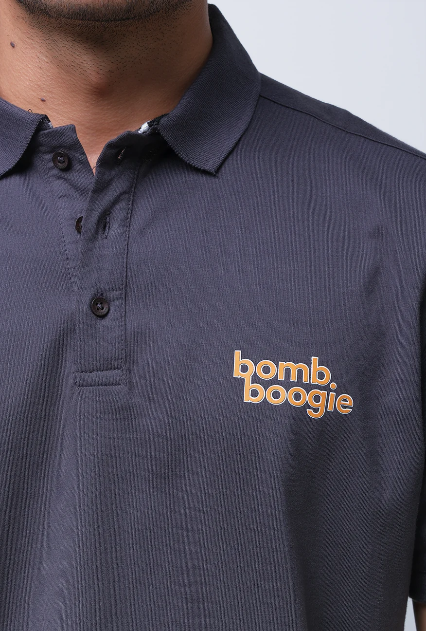 Polo Shirt Vrimal Dark Grey - Image 5