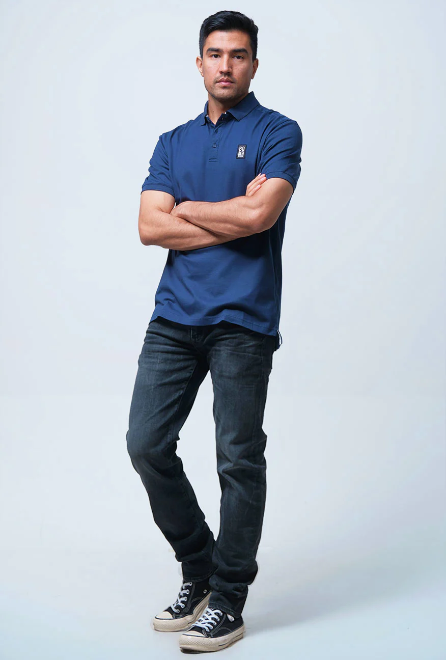 Polo Shirt Riskgoner Dark Navy