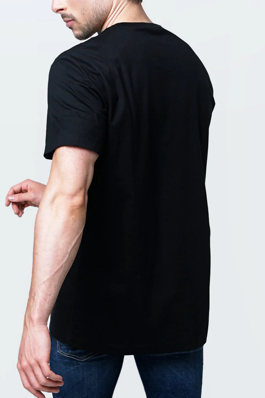 T-Shirt Lengan Pendek Popper Black - Image 5