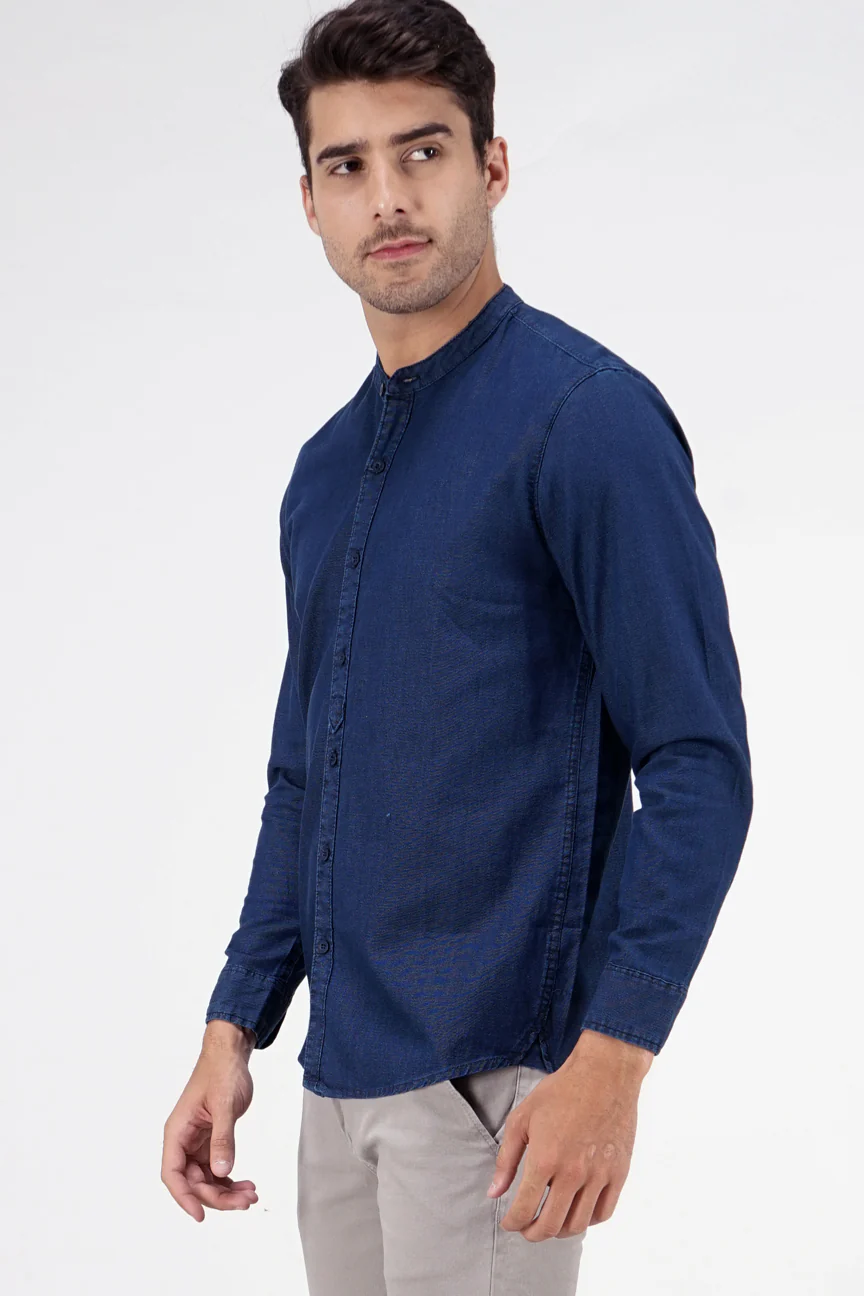 Kemeja Koko Pragma Dark Blue Regular - Image 2