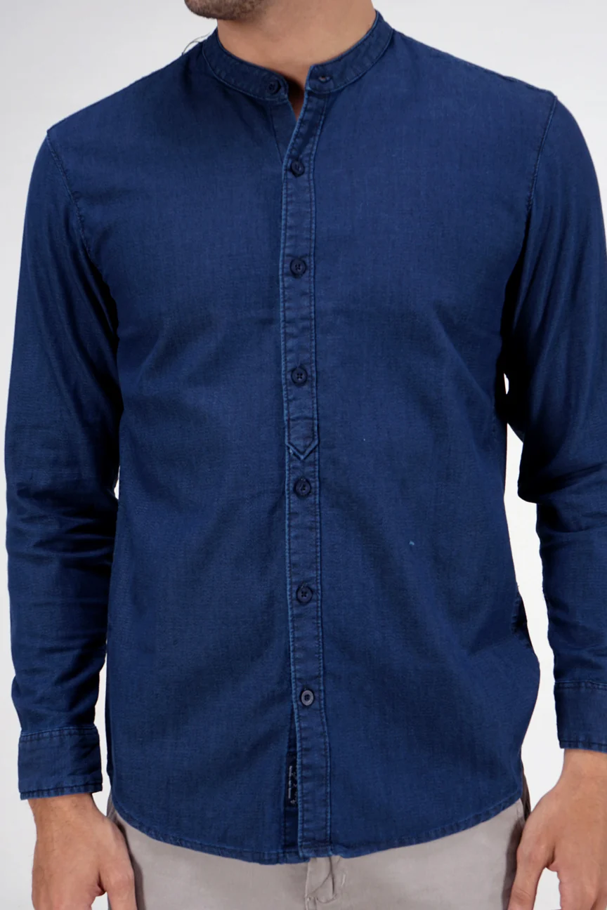 Kemeja Koko Pragma Dark Blue Regular - Image 3
