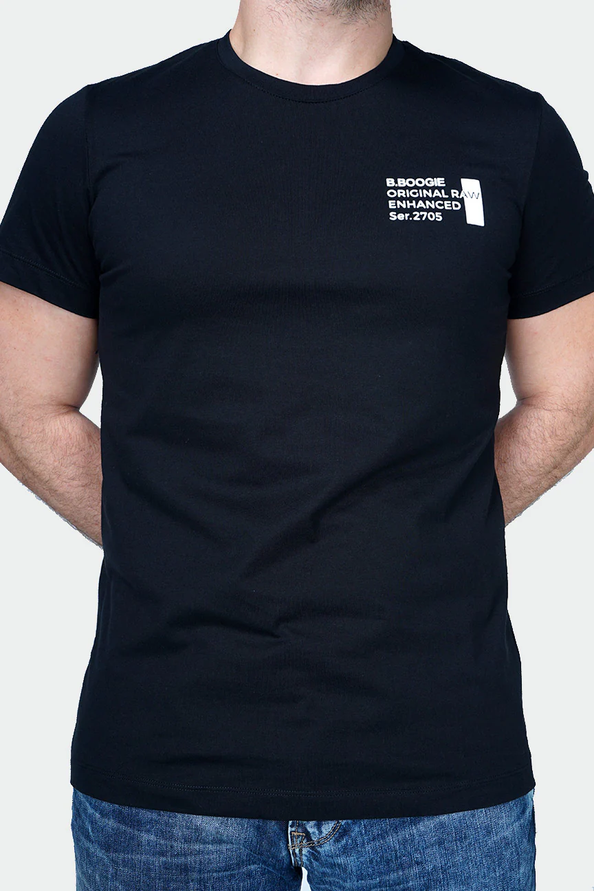 T-Shirt Lengan Pendek Pursuit Black - Image 2
