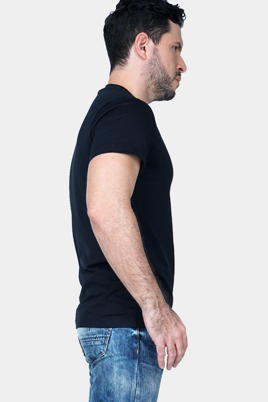 T-Shirt Lengan Pendek Pursuit Black - Image 3