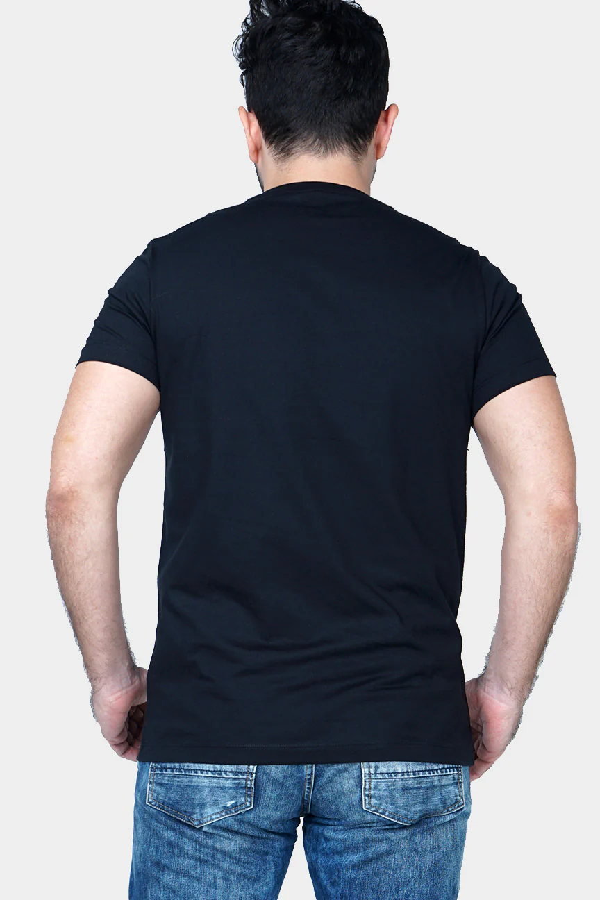 T-Shirt Lengan Pendek Pursuit Black - Image 4