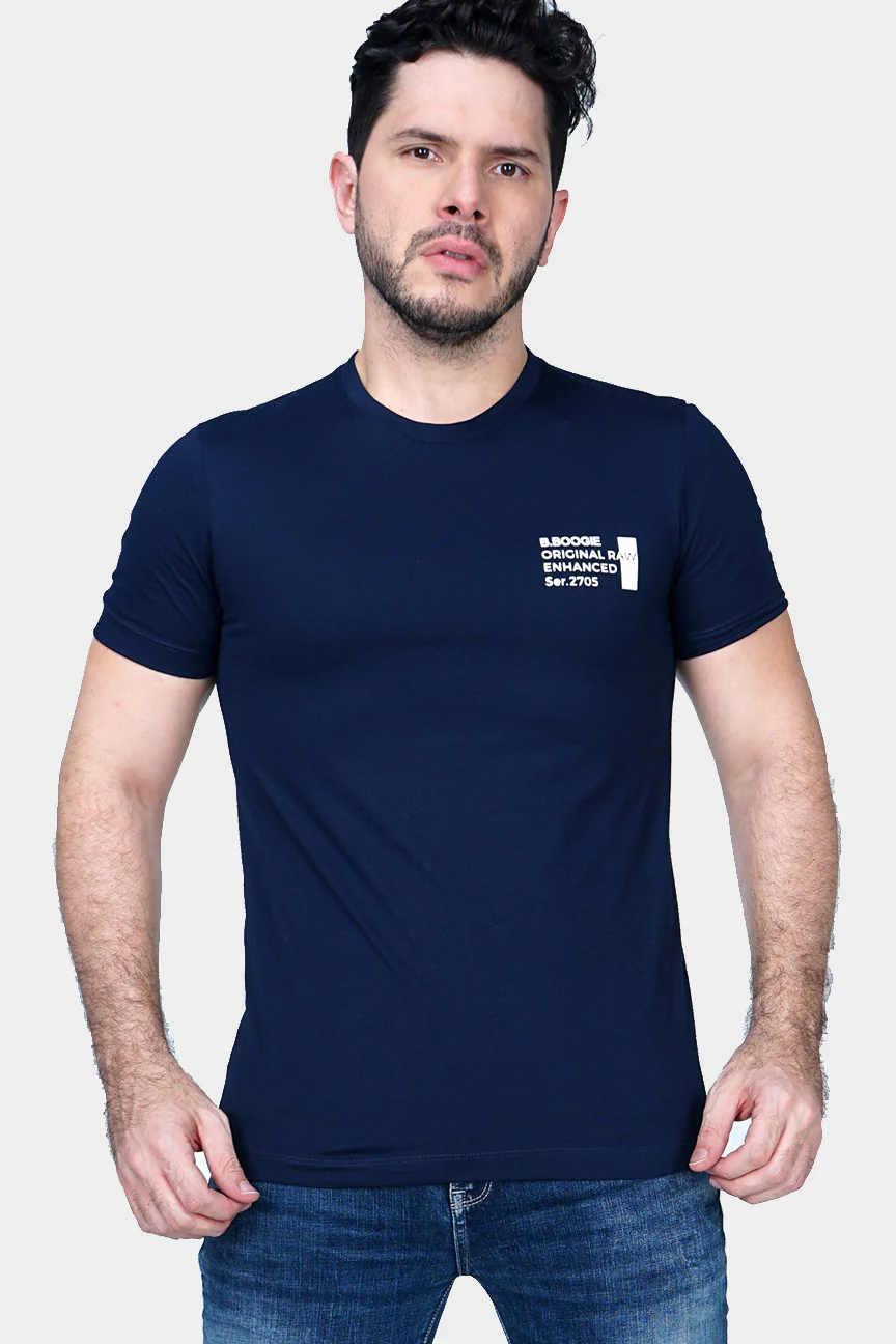 T-Shirt Lengan Pendek Pursuit Dark Navy