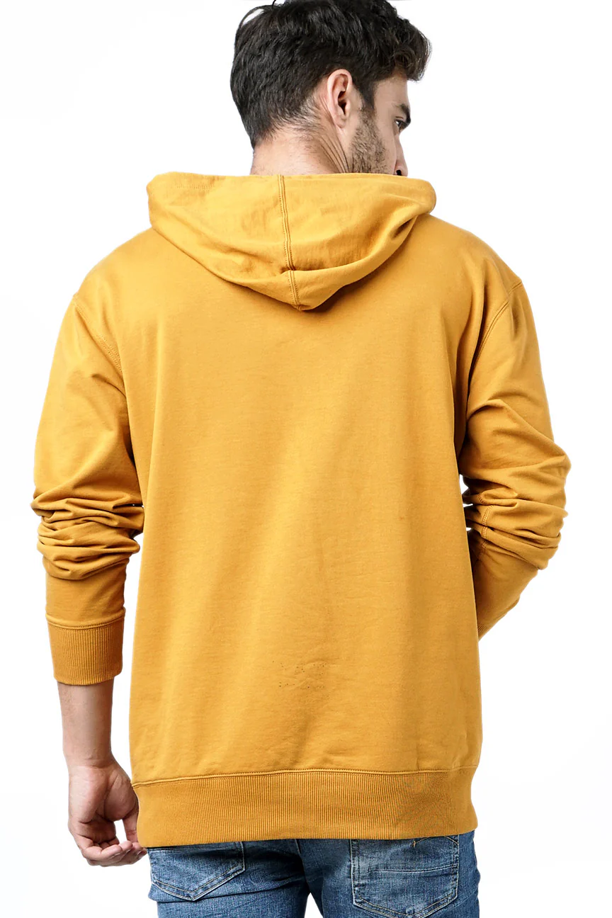 Sweater Hoodie Reiven Dark Mustard - Image 5