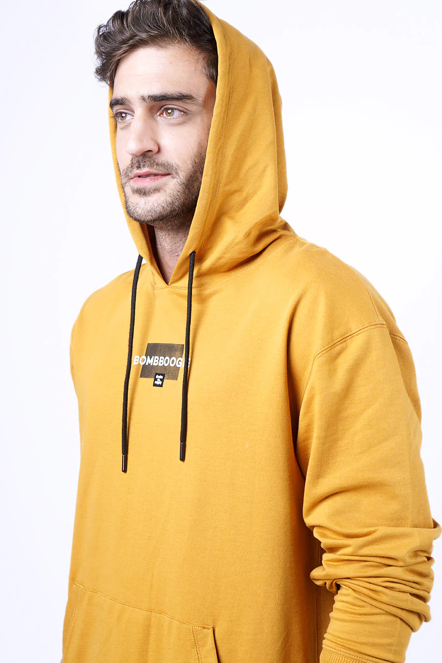 Sweater Hoodie Reiven Dark Mustard - Image 6