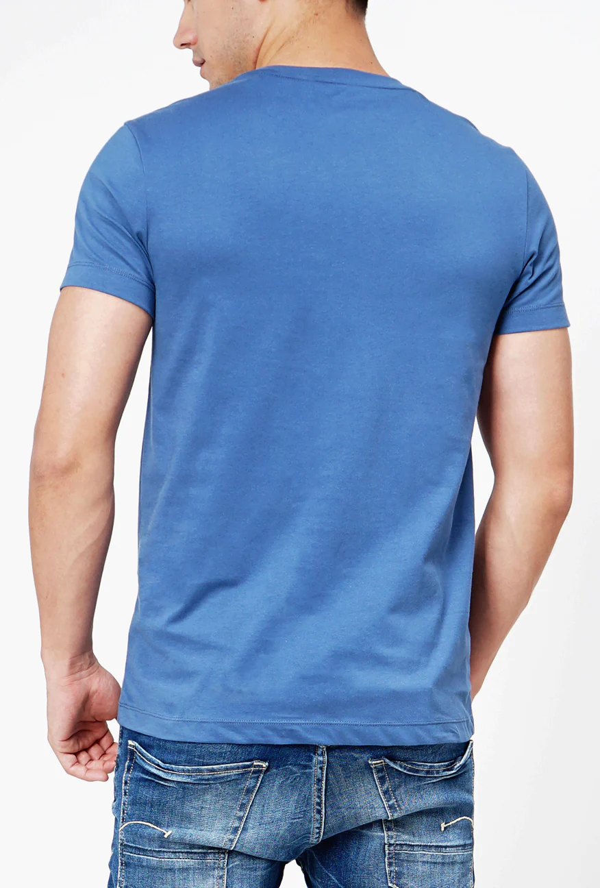 T-Shirt Lengan Pendek Rifter Blue - Image 4