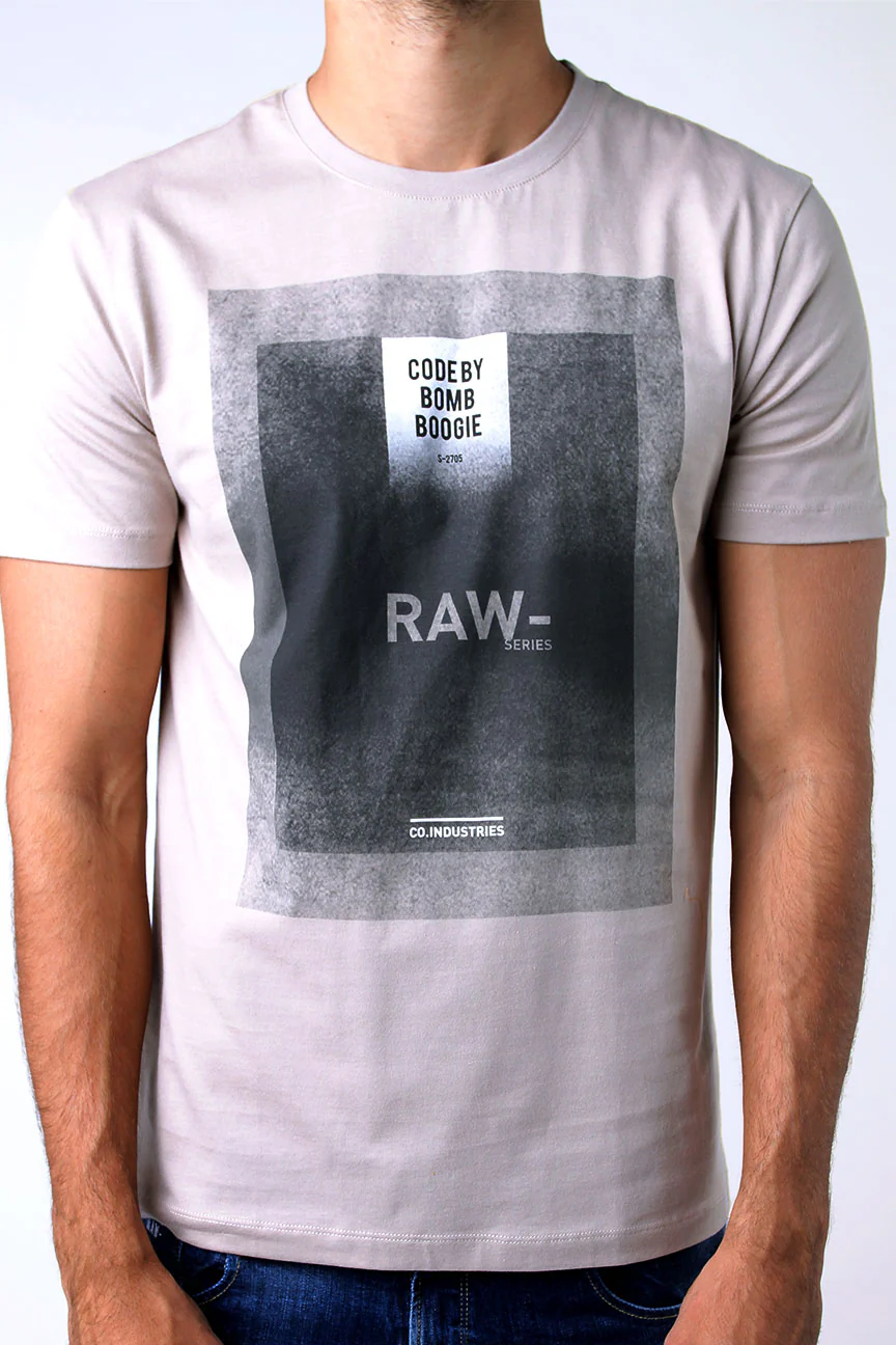 T-Shirt Lengan Pendek Rooted Khaki - Image 5