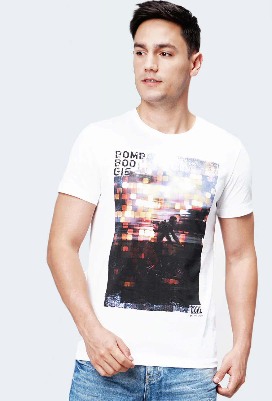 T-Shirt Lengan Pendek Salkova Offwhite - Image 3
