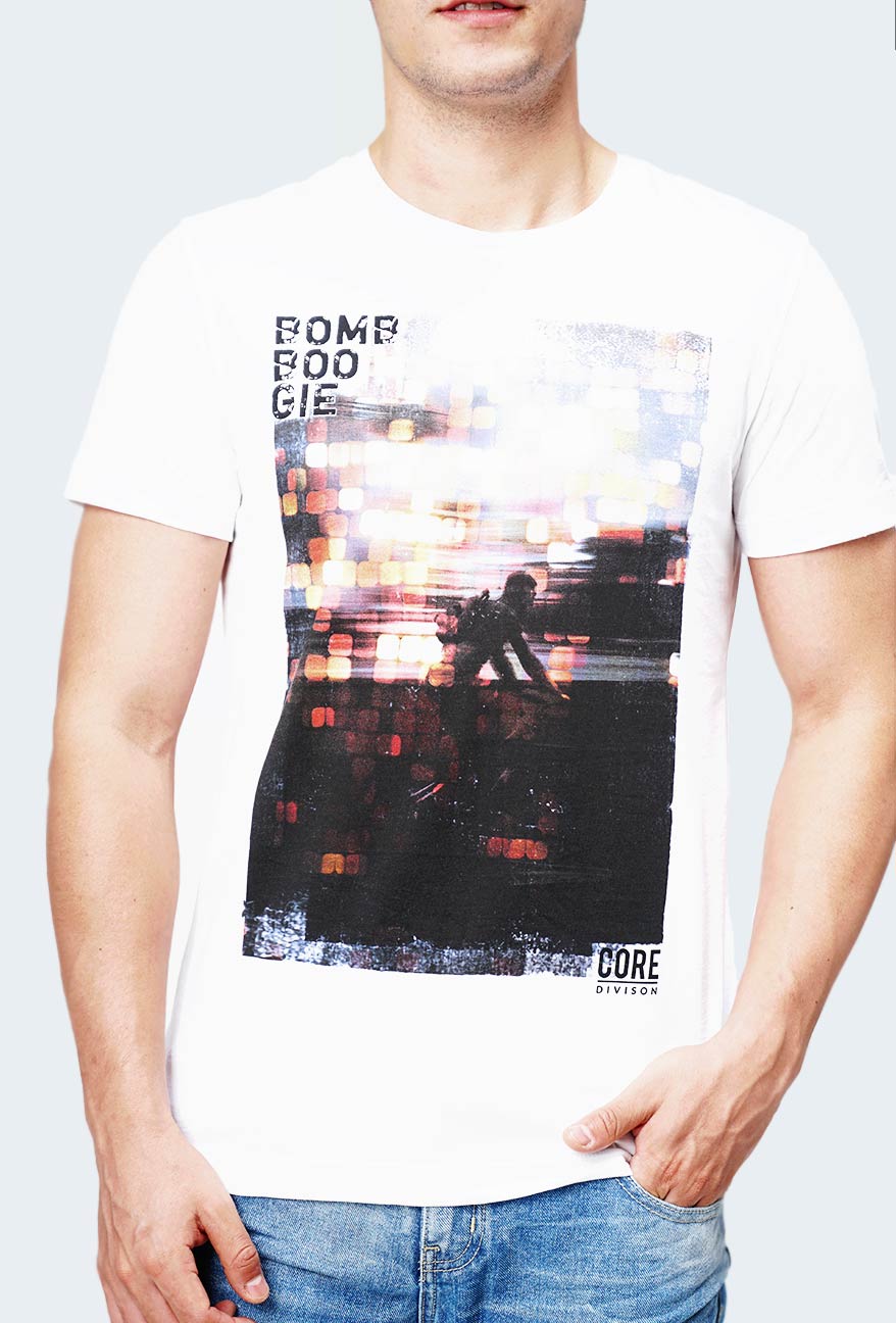 T-Shirt Lengan Pendek Salkova Offwhite - Image 5