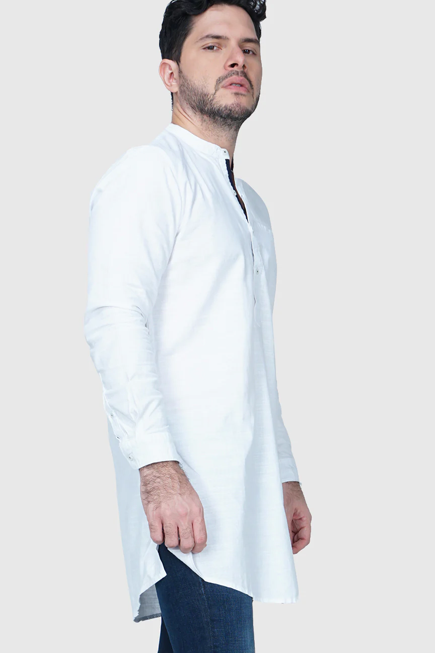 Kemeja Koko Regular Savorior White - Image 3