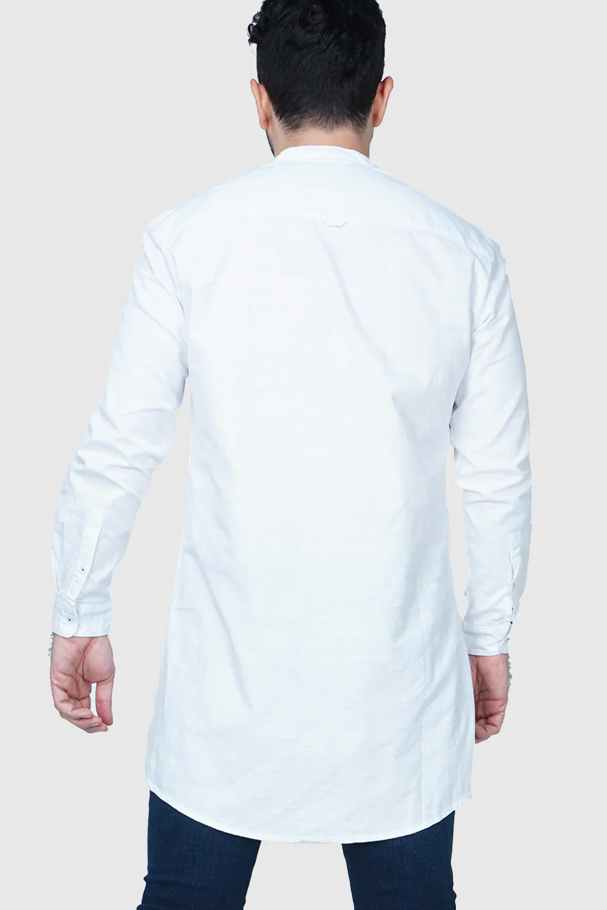 Kemeja Koko Regular Savorior White - Image 4