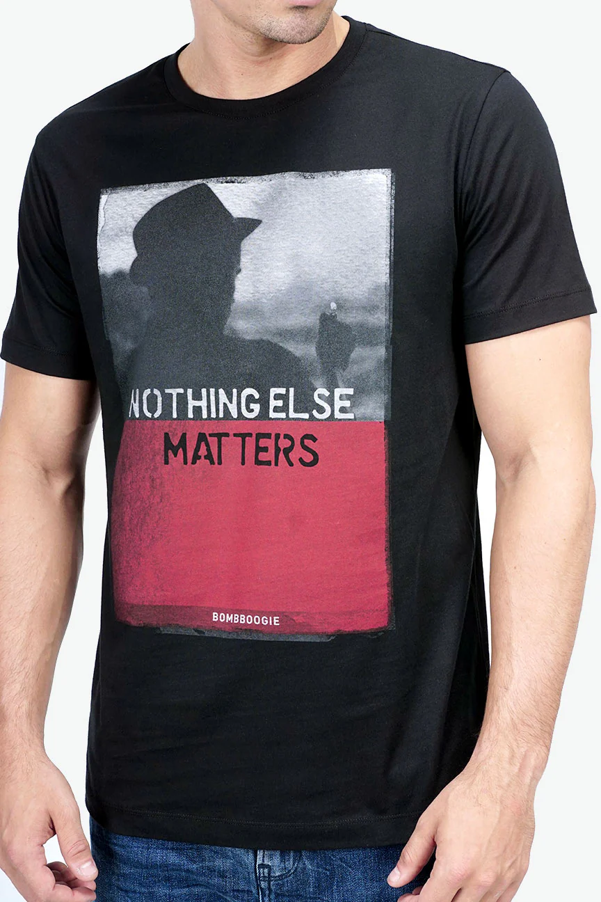 T-Shirt Lengan Pendek Scepter Black - Image 3
