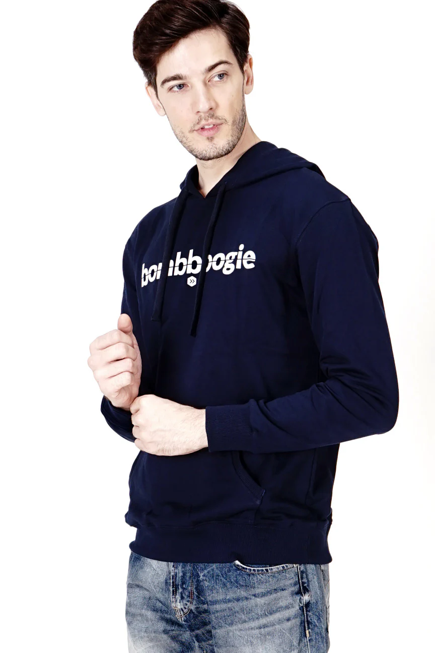 Sweater Hoodie Scrapmet Navy