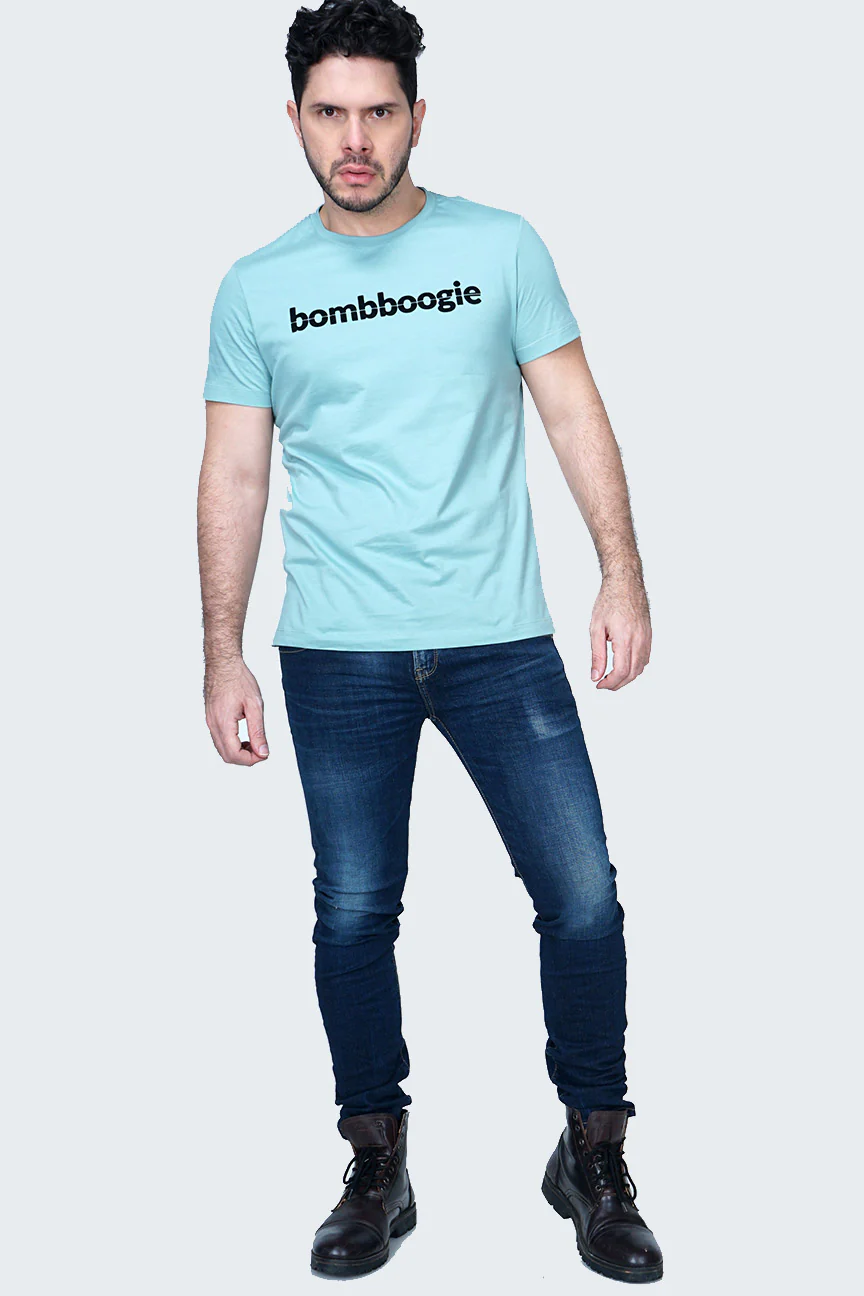 T-Shirt Lengan Pendek Scraptee Light Green - Image 2