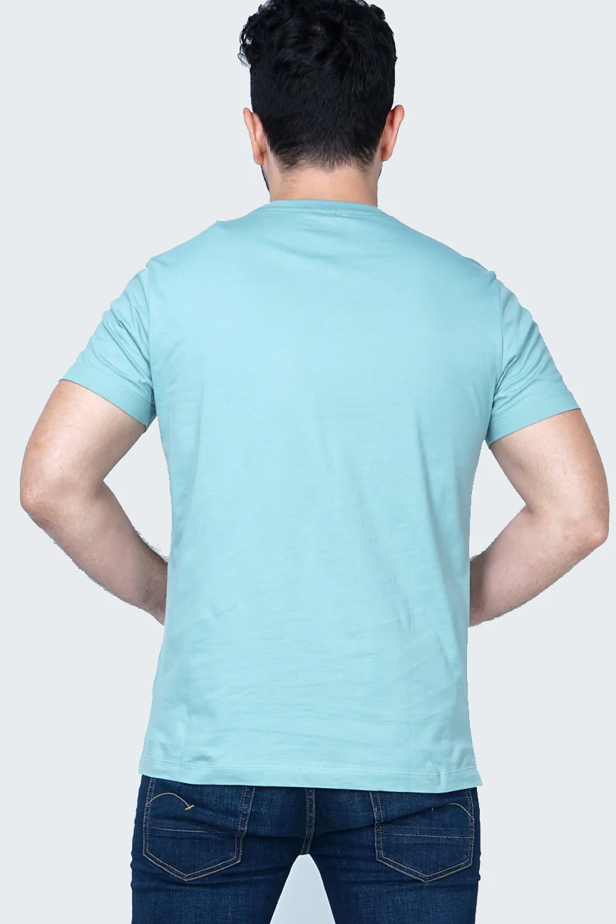 T-Shirt Lengan Pendek Scraptee Light Green - Image 3
