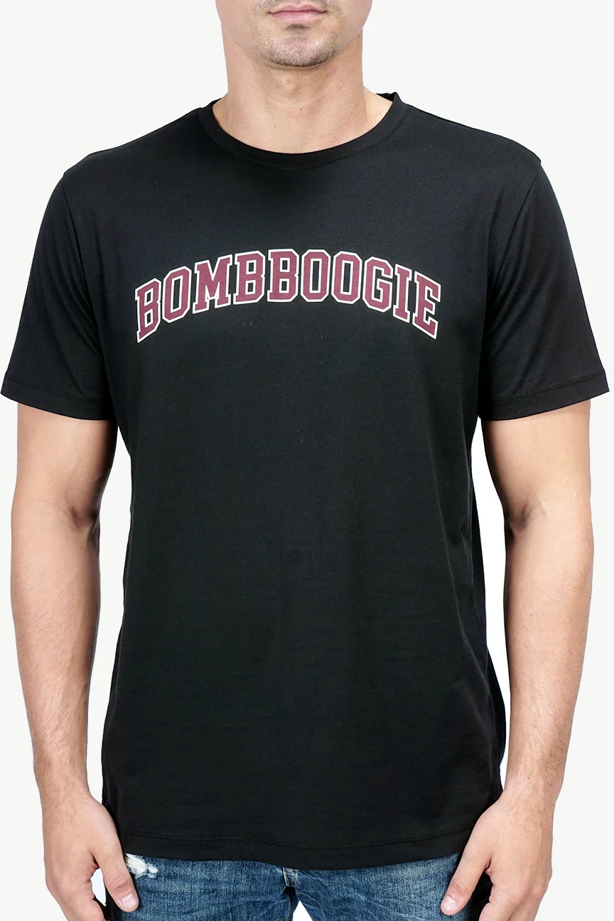 T-Shirt Lengan Pendek Seville Black - Image 4