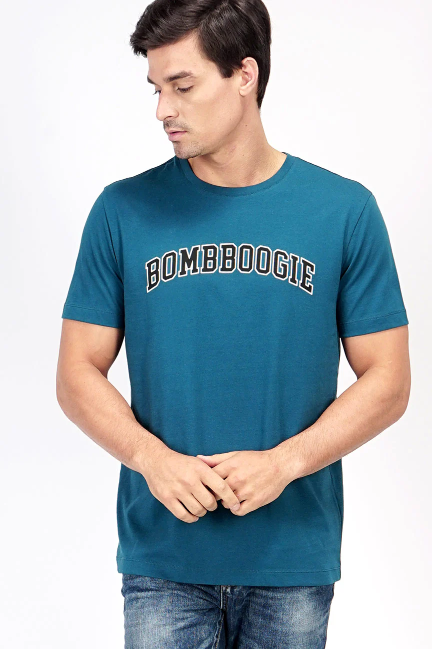 T-Shirt Lengan Pendek Seville Blue