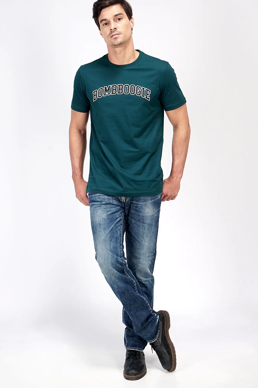 T-Shirt Lengan Pendek Seville Dark Green - Image 3