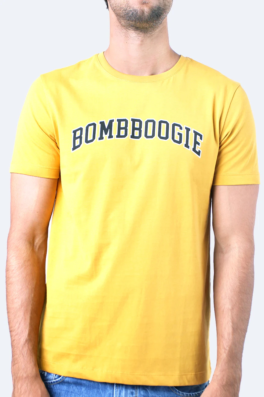 T-Shirt Lengan Pendek Seville Dark Yellow - Image 2