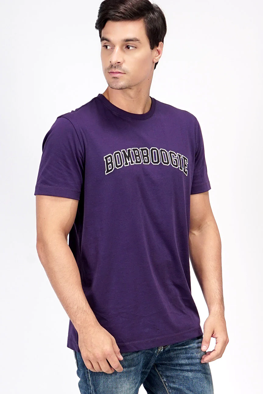 T-Shirt Lengan Pendek Seville Purple