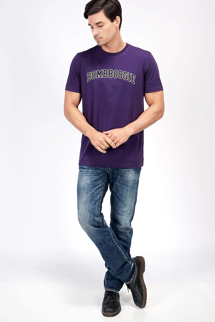 T-Shirt Lengan Pendek Seville Purple - Image 3