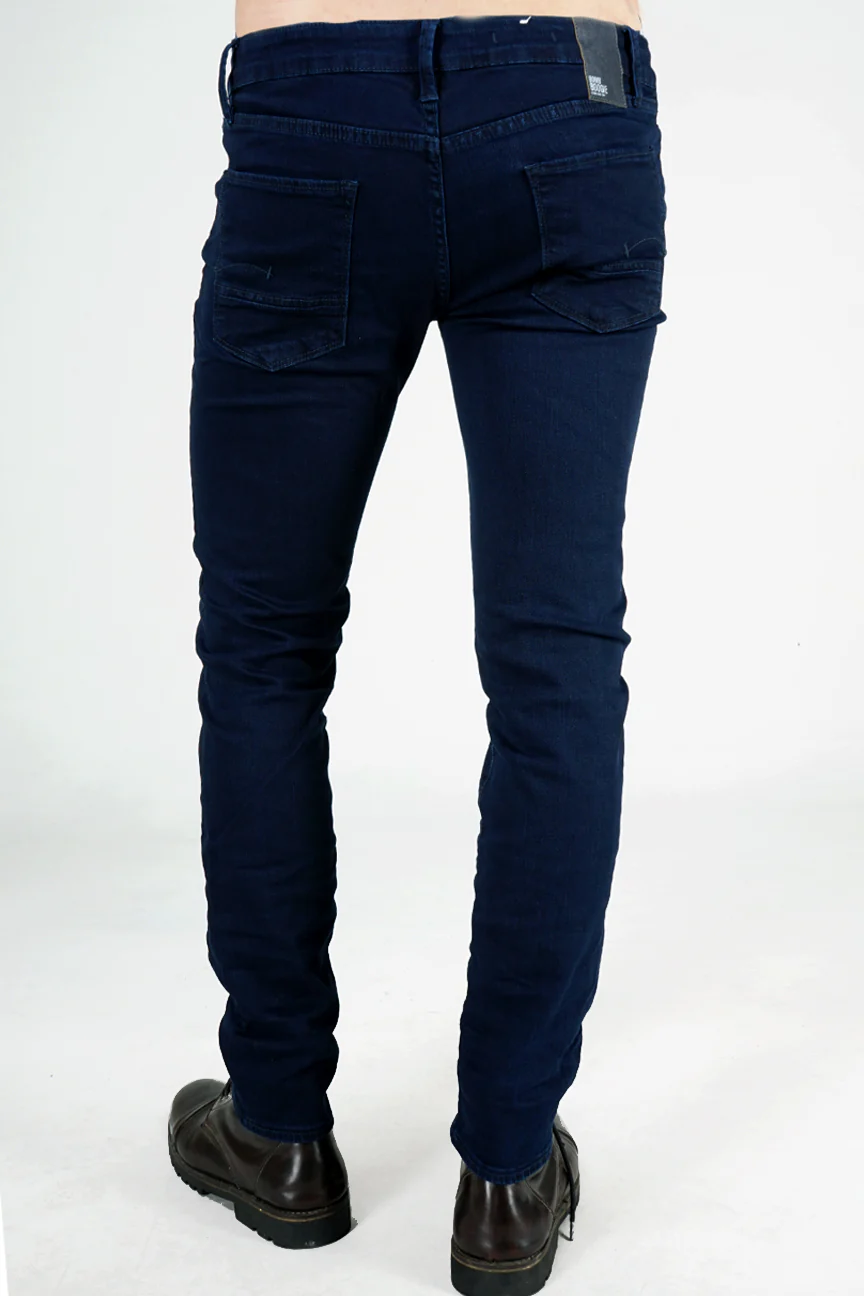 Jeans Skinny C9 Series Crinkle Dark Blue - Image 4