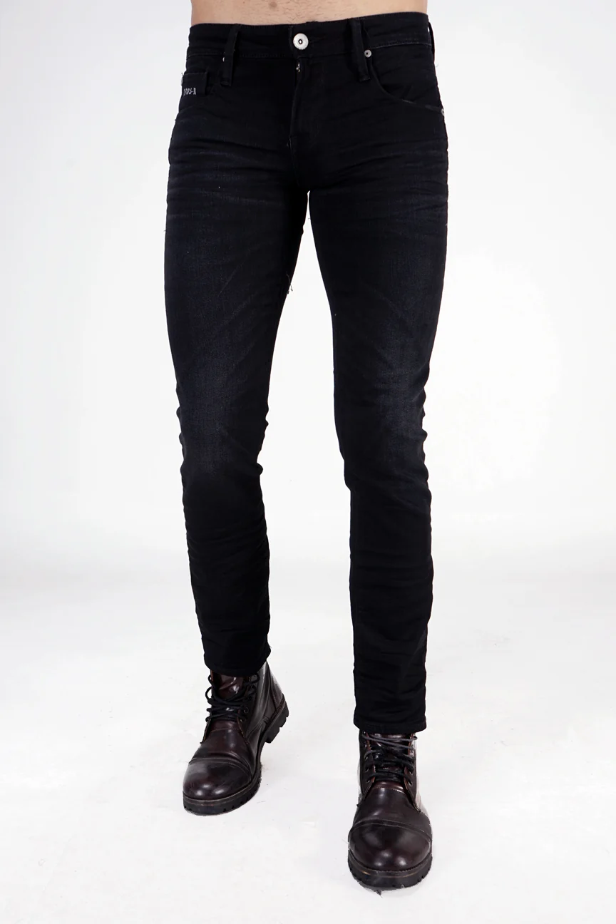 Jeans Skinny D6 Series Black On Black