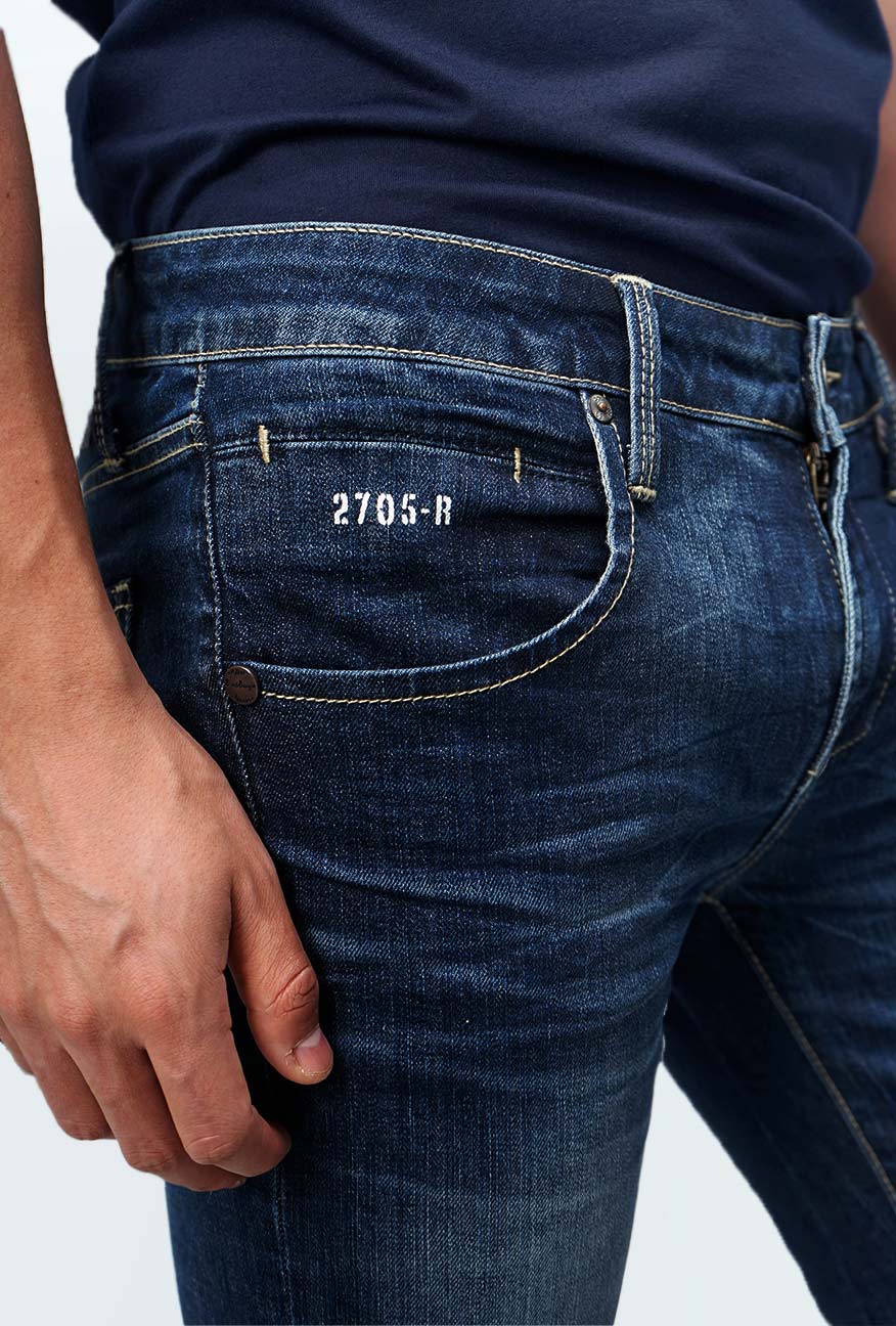 Jeans Skinny H1 Series Medium Blue - Image 4