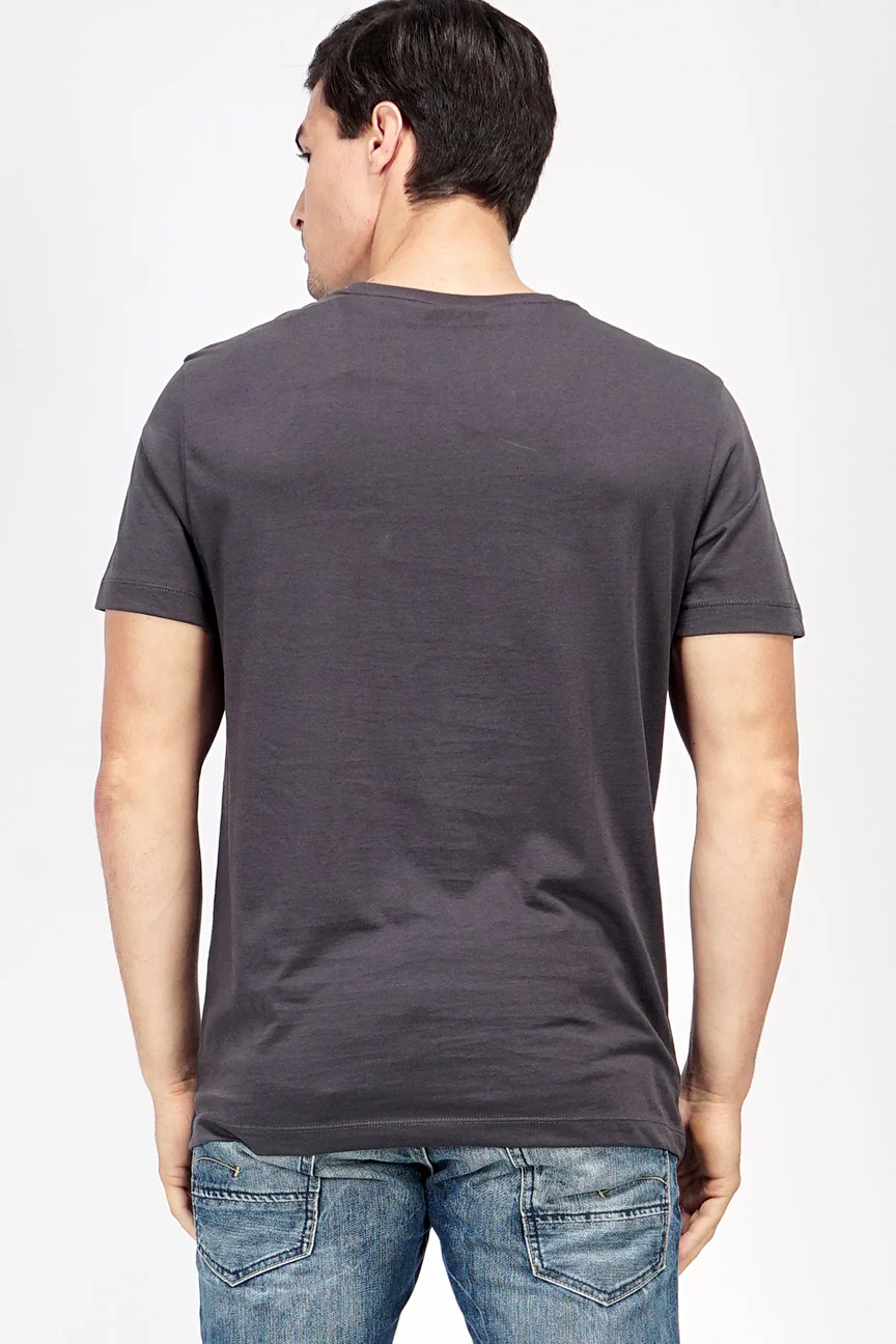 T-Shirt Lengan Pendek Skymo Grey - Image 4