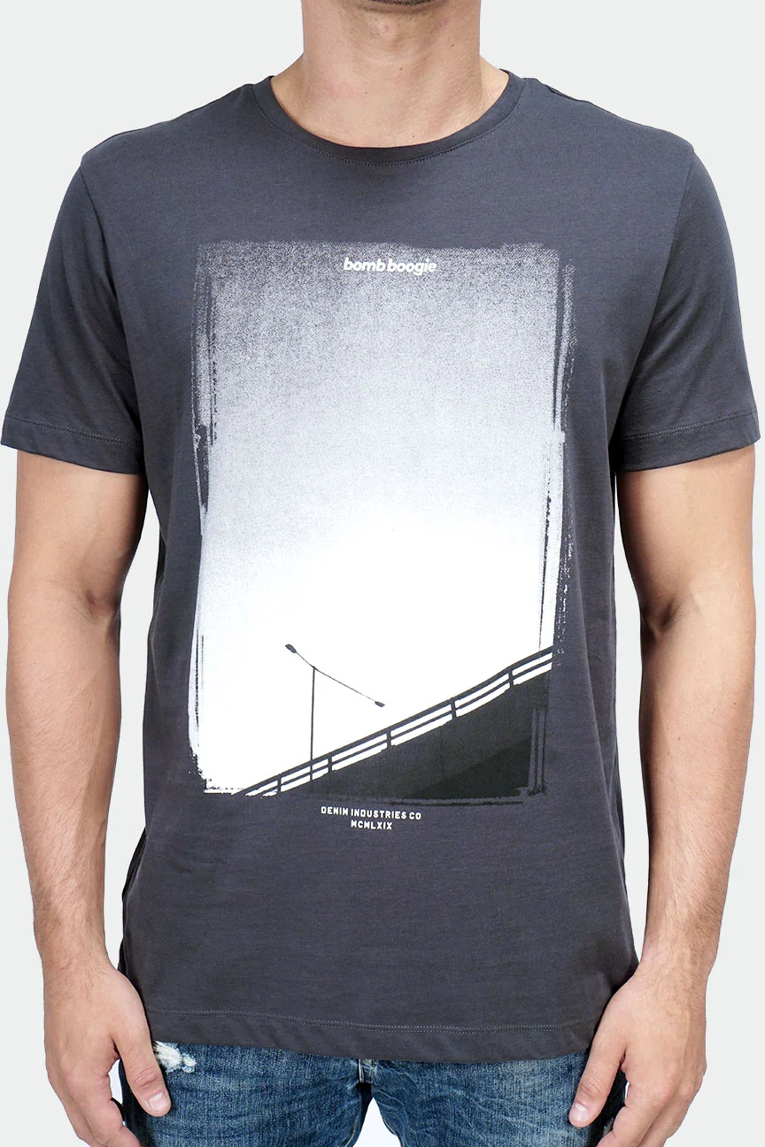 T-Shirt Lengan Pendek Skymo Grey - Image 5