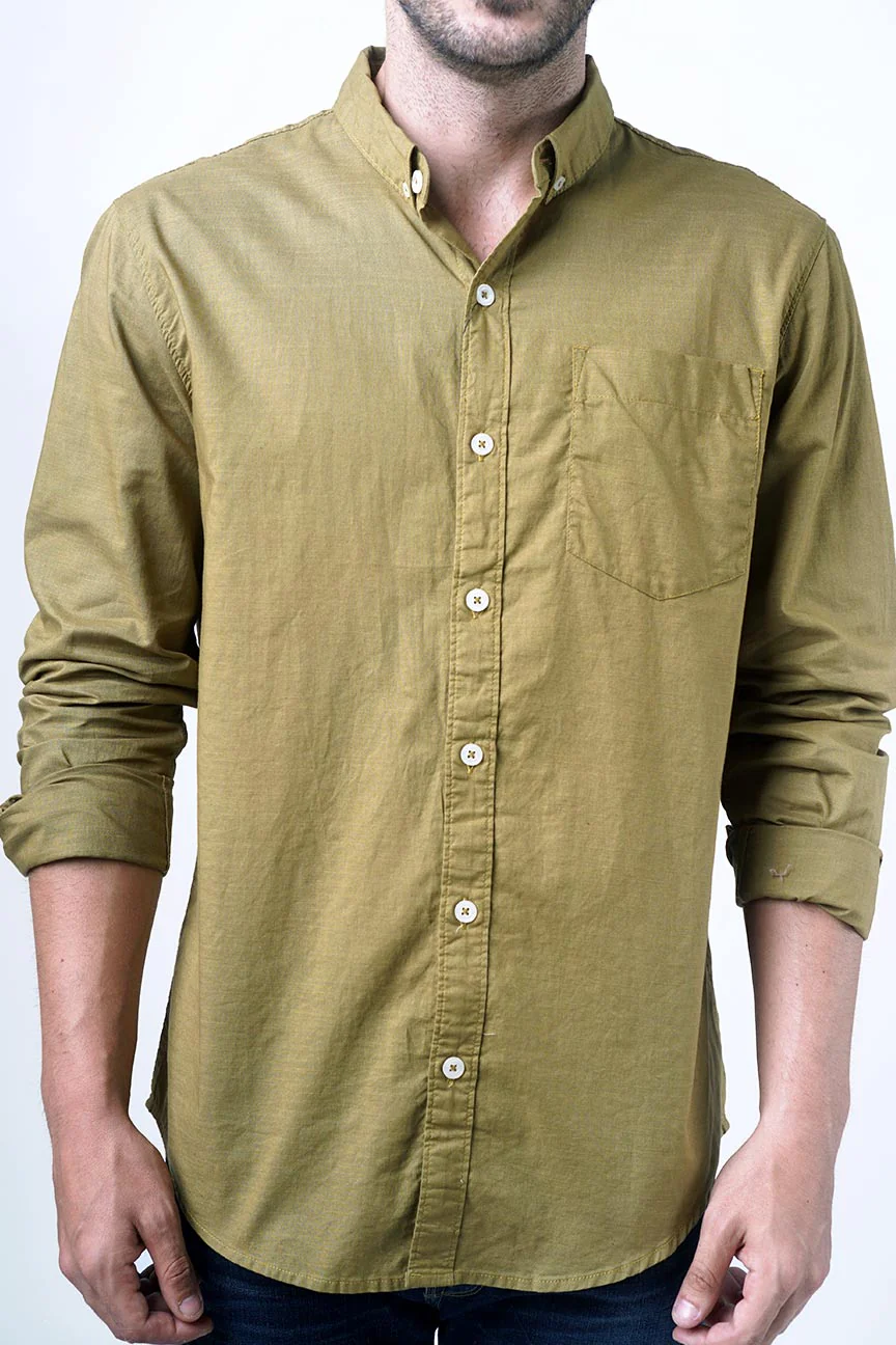 Kemeja Lengan Panjang Slamesa 2.0 Olive - Image 5