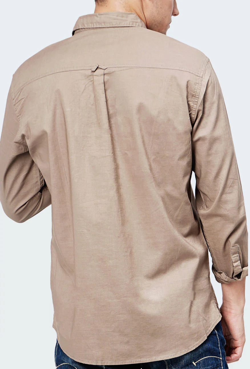 Kemeja Lengan Panjang Slamesa 3.0 Brown - Image 6