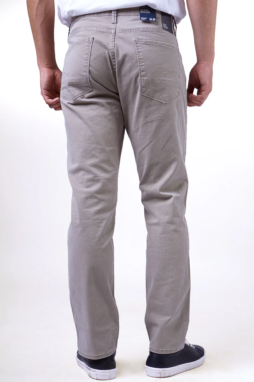 Celana Chinos C1 Series Light Grey - Image 3