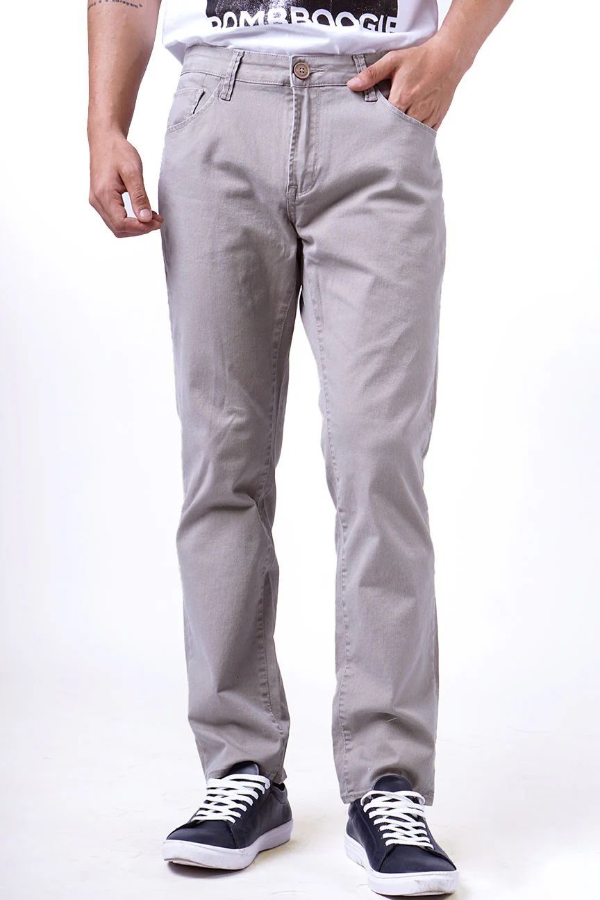 Celana Chinos C1 Series Light Grey - Image 4
