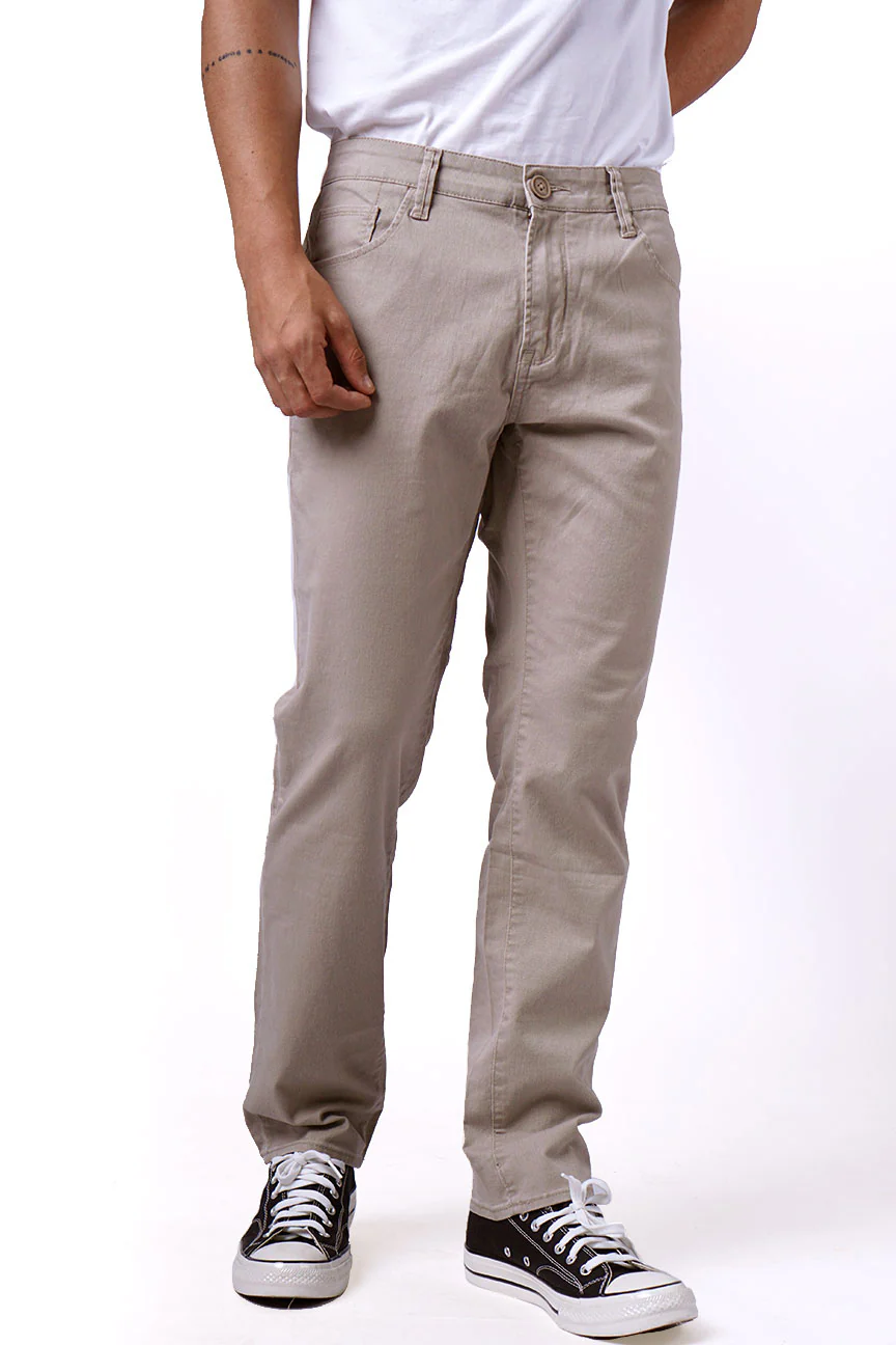 Celana Chinos C1 Series Light Khaki - Image 2