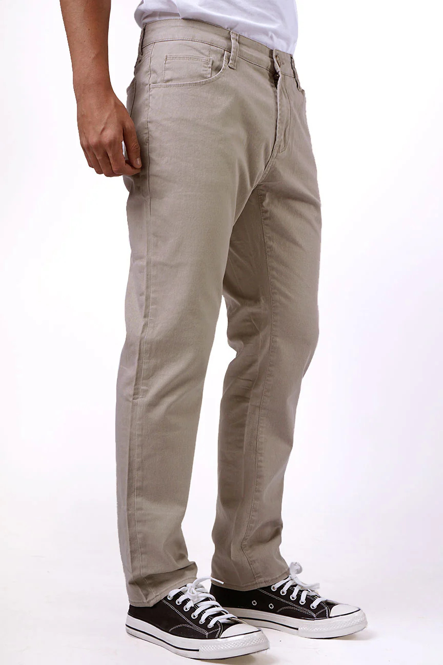 Celana Chinos C1 Series Light Khaki - Image 3